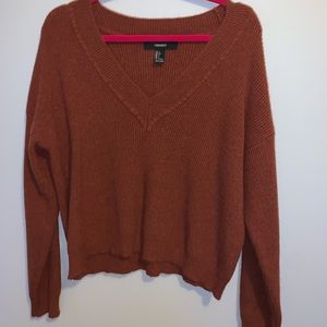 Forever 21 Burnt Orange Sweater